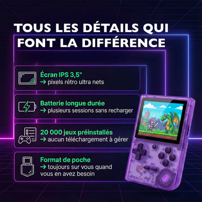 Pocket Game™ Retro - 20 ans de gaming en un seul clic