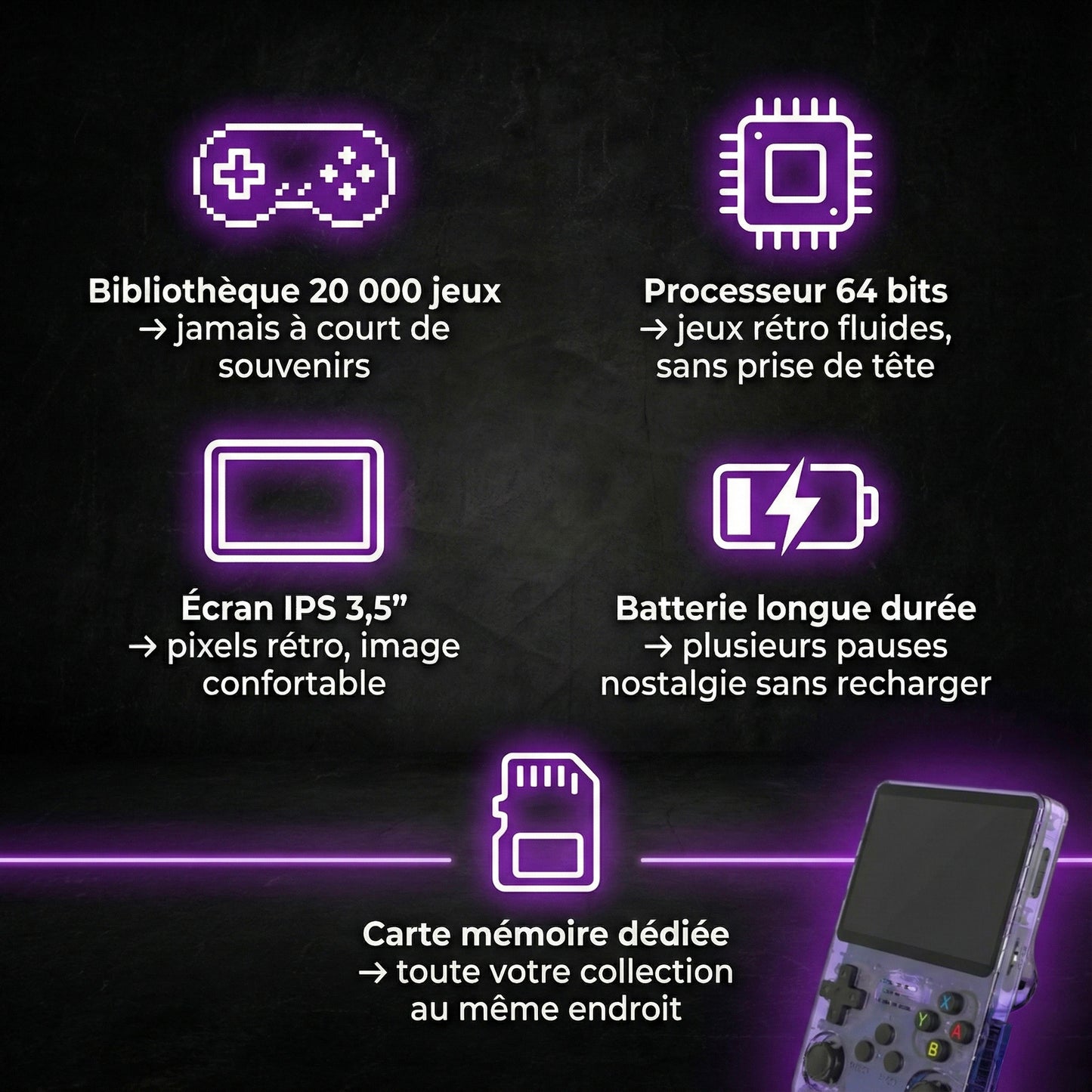 Pocket Game™ Retro - 20 ans de gaming en un seul clic